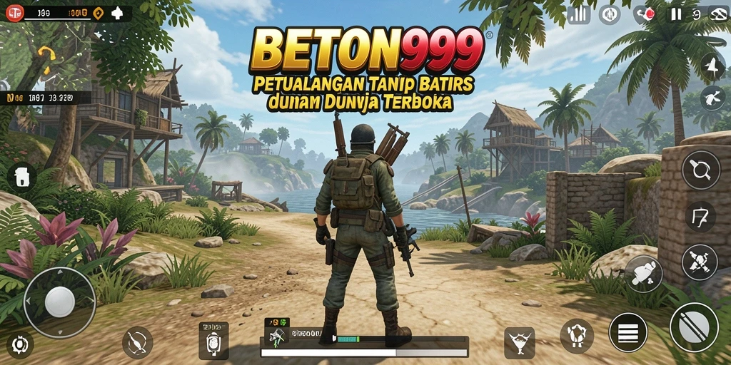 Tampilan gameplay BETON999 yang menakjubkan dalam dunia terbuka.