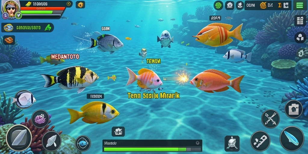 Gameplay seru Tembak Ikan di MEDANTOTO