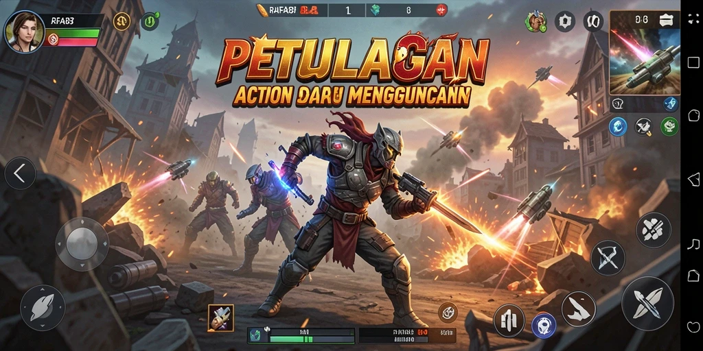 Tampilan mendebarkan gameplay seru dalam RAFA88.