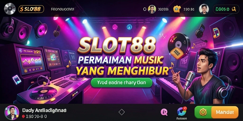 Gameplay SLOT88 menampilkan momen menyenangkan dalam permainan musik.
